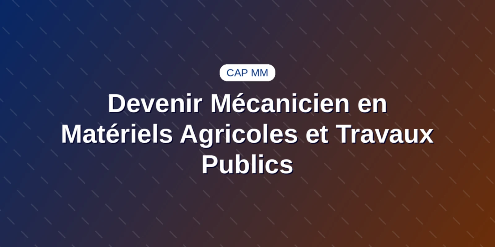 Artisan mécanicien ajustant les réglages d'un engin de travaux publics dans un hangar technique